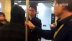 Kung fu in real fight !A Chinese man fights on subway in Tai chi/tai ji style.