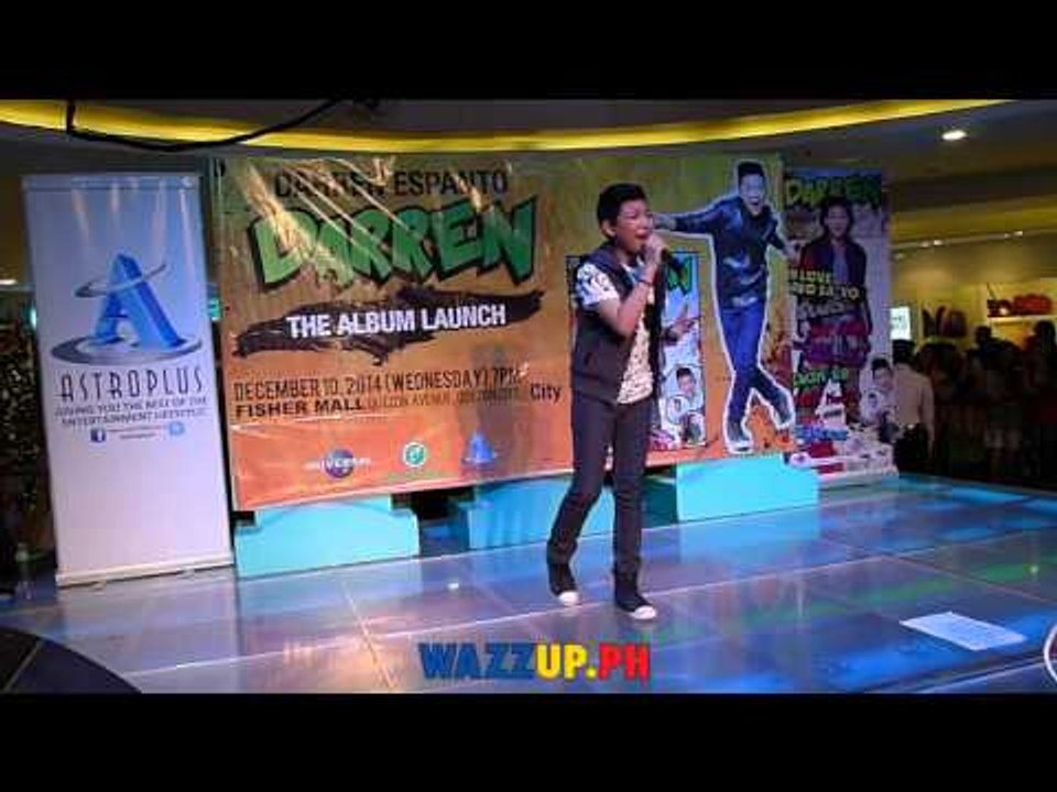 Teaser - Darren Espanto of The Voice Kids Launches his self-titled album Darren at Fisher Mall