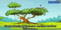 Panchatantra Tales - Foolish Crane - Short Stories for Children - Animated/Cartoon Stories for Kids