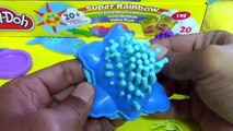 Play Doh Super Rainbow Mega Playset with Mickey Mouse Clubhouse Dancing Mickey
