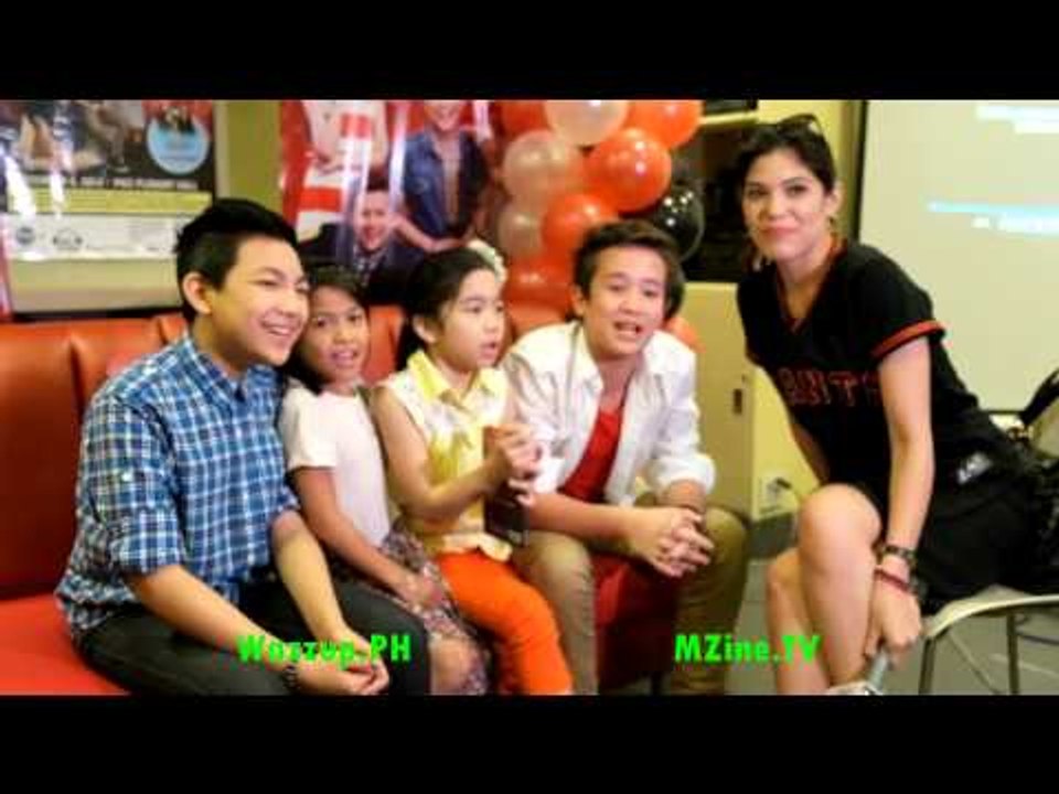 BTS part 4 The Voice Kids Concert Presscon with Lyca Dareen Juan Karlos Darlene with Ginger