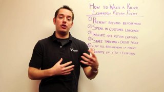 How To Write A Killer Ecommerce Return Policy by Volusion | Two Minute Tuesdays