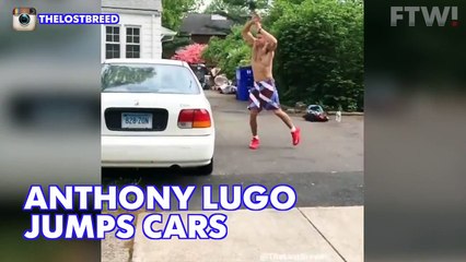 Anthony Lugo, le « trampoline humain »