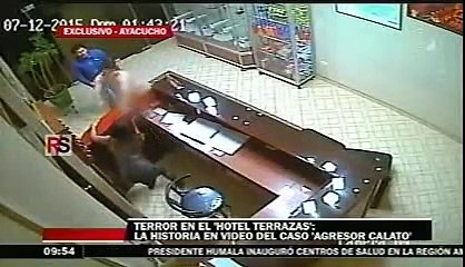 TERROR HOTEL TERRAZAS EL CALATO PEGALON AYACUCHO