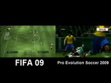 FIFA 09 vs Pro Evolution Soccer 2009 (PES 09)