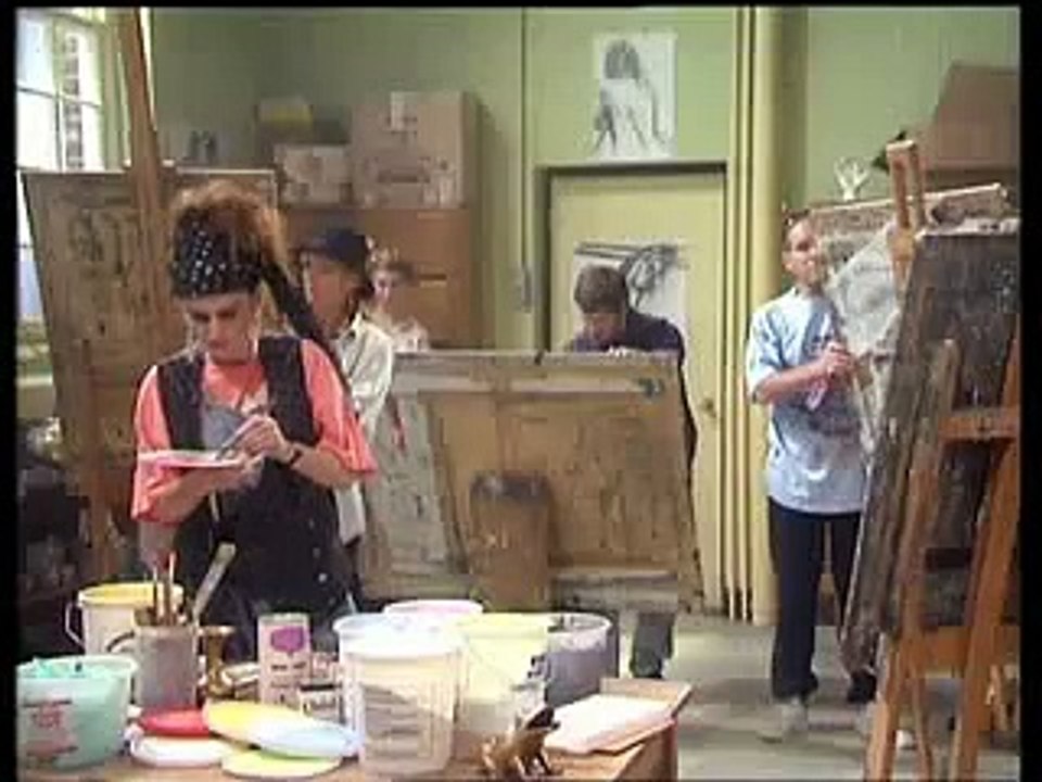 Nude modeling is hard work