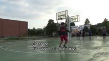 Street Basketball 1on1 Best Skills ; Best spin move , Crossover   Spin move 베스트 스핀무브