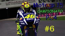 Motogp 15 Campionato con Rossi ITA PS4 #6 | Mugello: RIMONTA DOPO LA CADUTA! [by AndrewZh]