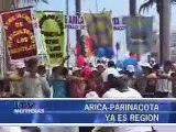 ARICA PARINACOTA YA ES REGION - Iquique TV Noticias