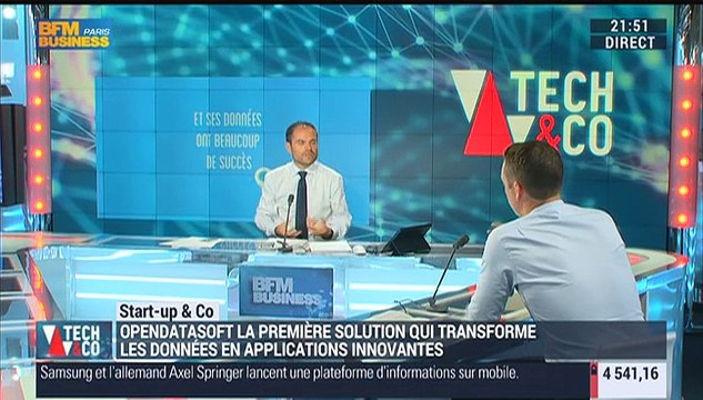 Start-up & Co: OpenDataSoft, la première solution qui transforme les données en services innovants - 01/09