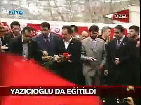 Muhsin Yazicioglu ve Korumalari Anti Suikast Egitimi Almis