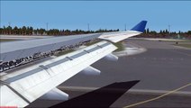 FSX - Air Transat A330 Landing at Punta Cana