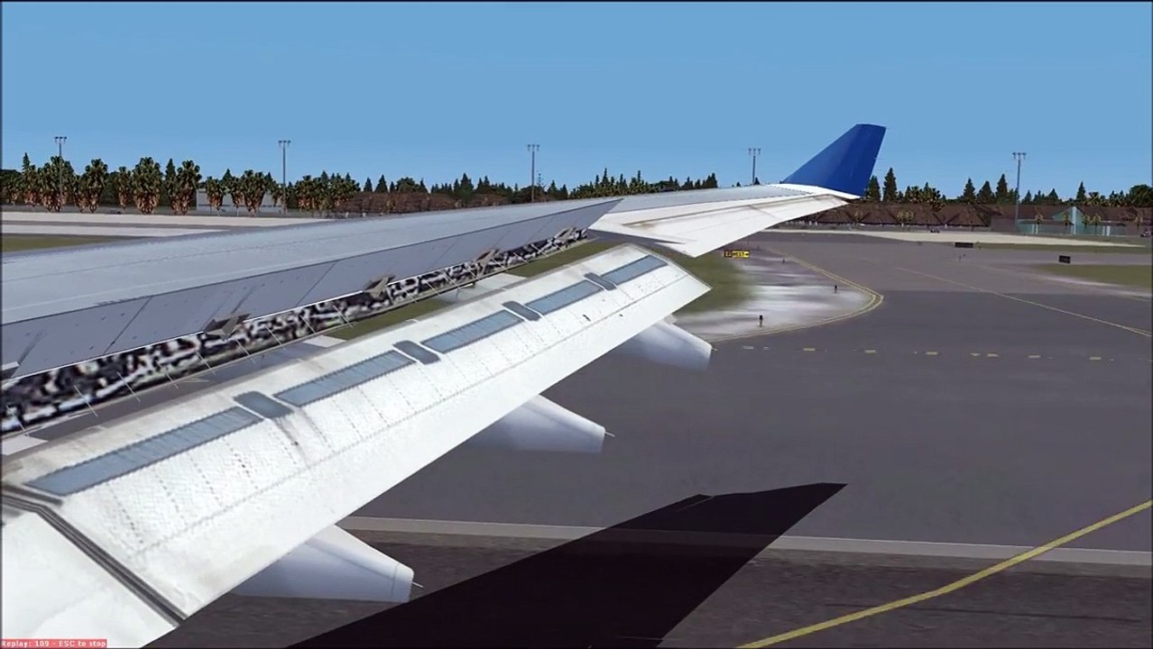 FSX - Air Transat A330 Landing at Punta Cana