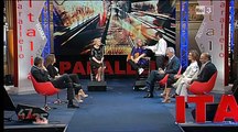 Brian May and Kerry Ellis at 47-35 Parallelo Italia (Raitre), 01/09/2015
