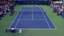 US Open 2015 tennis: increíble punto compite a ser el mejor del torneo [VIDEO]