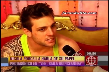 Nicola no habría sido convocado para "Ven, baila quinceañera 2"