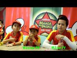 Part 2 of Jollibee Maaga ang Pasko 20th year with the voice kids Lyca, Darlene and Juan Karlos