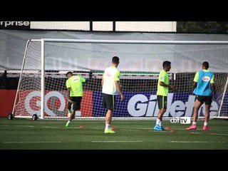 Seleção faz primeiro treino nos Estados Unidos