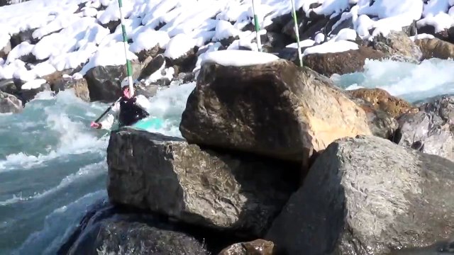 Canoë-Kayak Slalom Bourg-Saint-Maurice Hiver 2013