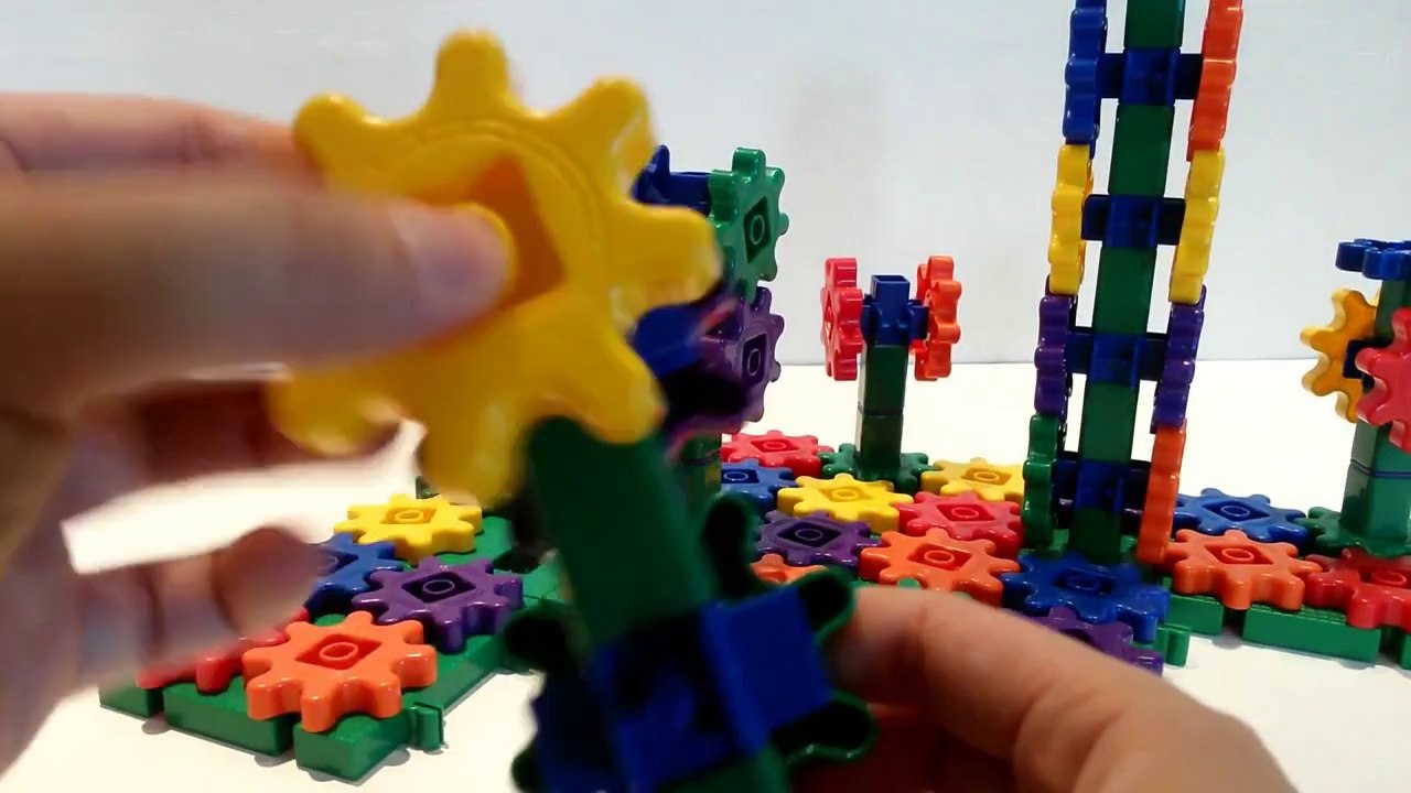 Gears! Gears! Gears! Beginner's Building Set 96-piece set (기어스 기어스 기어스 비기너스 빌딩 세트) juguete brinquedo