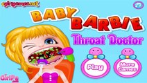 Barbie Games - Baby Barbie Throat Doctor - Top Barbie Baby Games