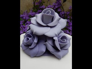 roses pate a sucre fait part créa sucre