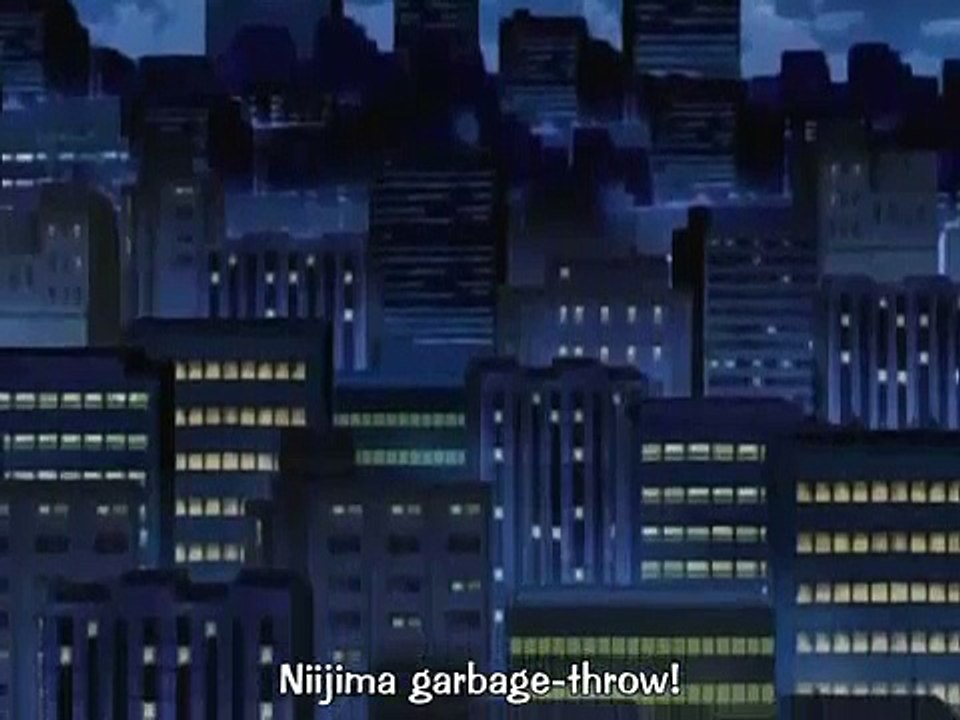 Siegfried chasing Niijima