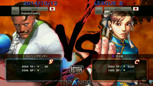 USF4 - Akutagawa (Dudley) vs Ooitajin (Chun-Li) - TL4B Round6 Battle5
