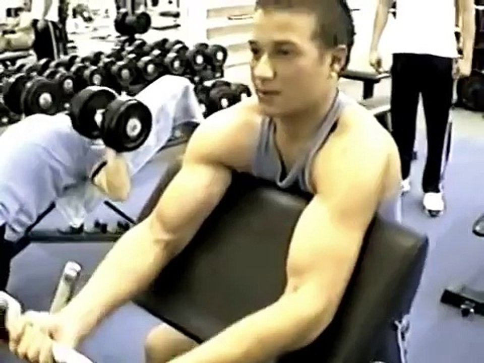 Hunor as a teenager  bodybuilding beginner