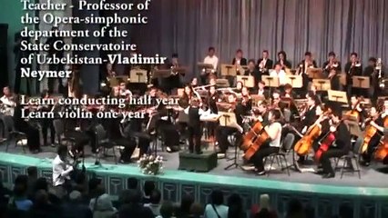 EXTRAORDINARIO DIRECTOR DE ORQUESTA DE 7 AÑOS