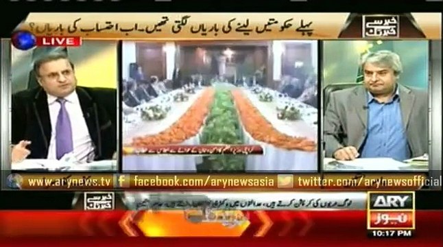 Rauf Klasra bashes Mehmood Rasheed (PTI)