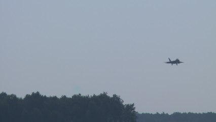 American F-22 Fighter Jets Arrive in Europe for First Time