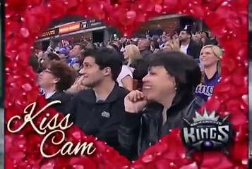 Kings Kiss Cam 1 24 2014