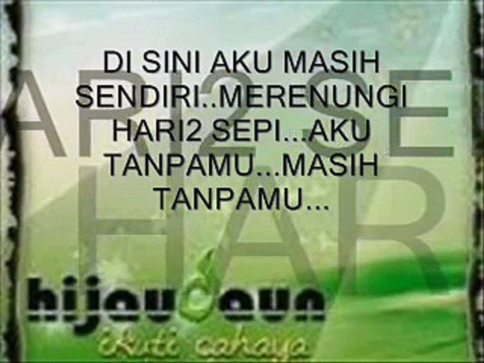 hijau daun suara ku berharap