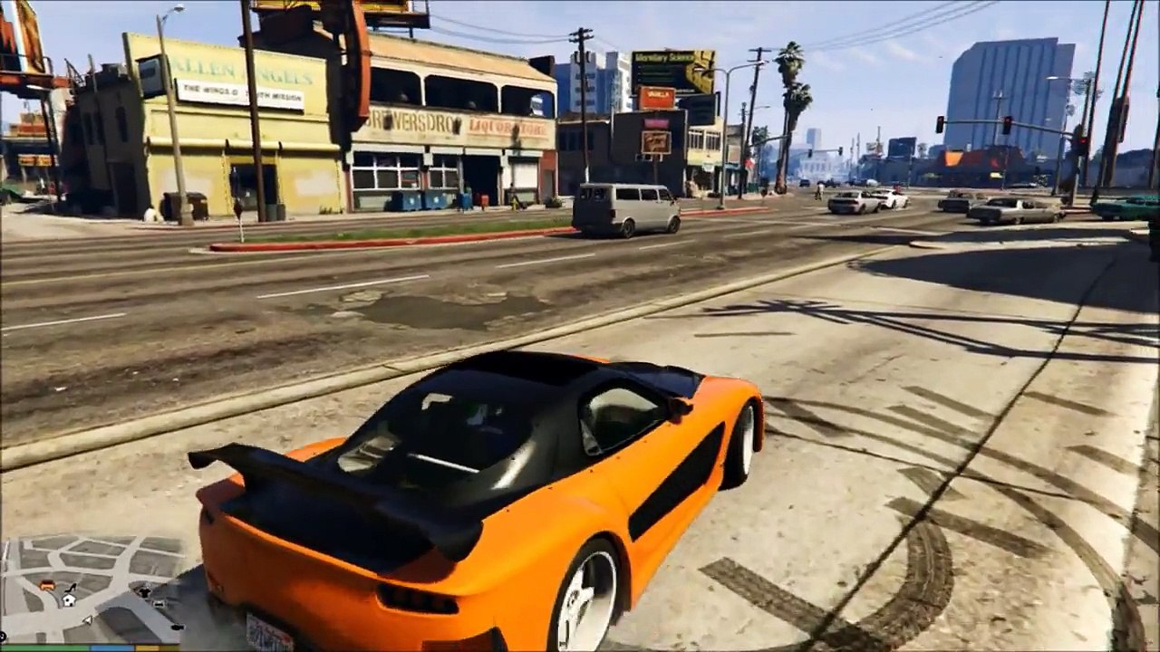 GTA V Mod - Mazda RX-7 Veilside Fortune (Fast & Furious Tokyo Drift) - GTA 5 PC Mod