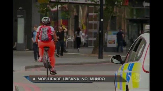 SBT Brasil exibe série de reportagens sobre mobilidade urbana