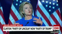 Hillary Clinton targets Donald Trump in DNC speech