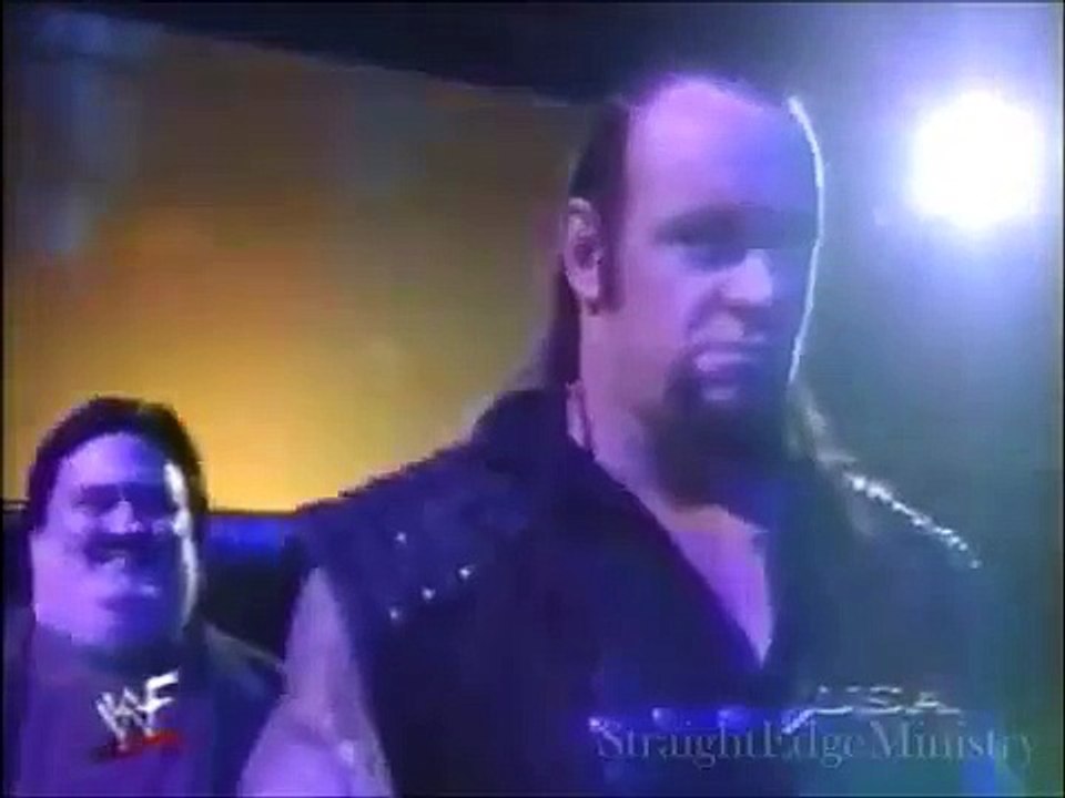 WWF Ken Shamrock Tries To Set His Sister Free From The Undertaker.