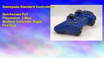 Quickscope Ps3 Playstation 3 Blue Modded Controller Rapid Fire Cod