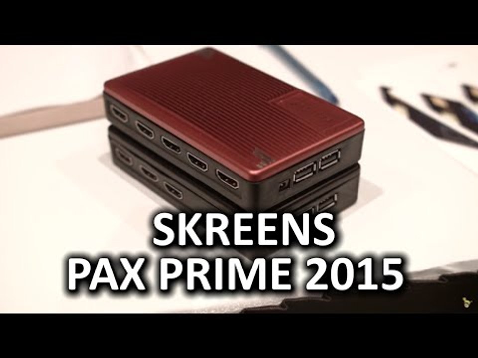 Skreens - Multiple HDMI inputs on one display - PAX Prime 2015