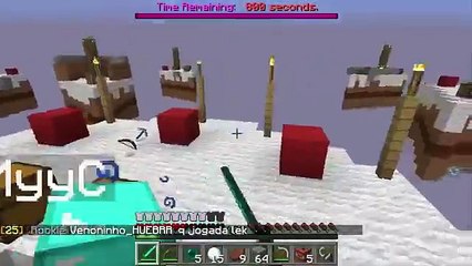 Skywars Com a skin da peppa pig Que zuado kakaka
