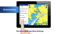 Navionics Boating: Autorouting 2015 for iPhone and iPad