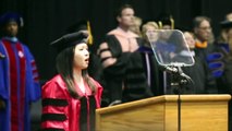 Commencement of University of Cincinnati 2014_National Anthem and Alma Mater by Hana Park