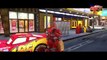 AVENGERS HULKBUSTER IRON MAN Playing With His Friend Lightning McQueen Cars! (Disney Pixar Cars)