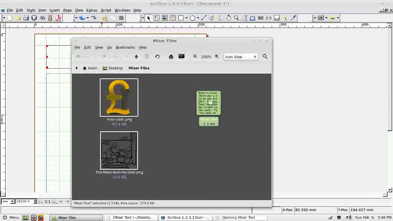 Scribus Video Tutorial - Part 2 - Creating a Simple Poster