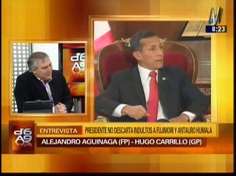 Gana Perú ve inverosímil que Ollanta Humala indulte a Antauro