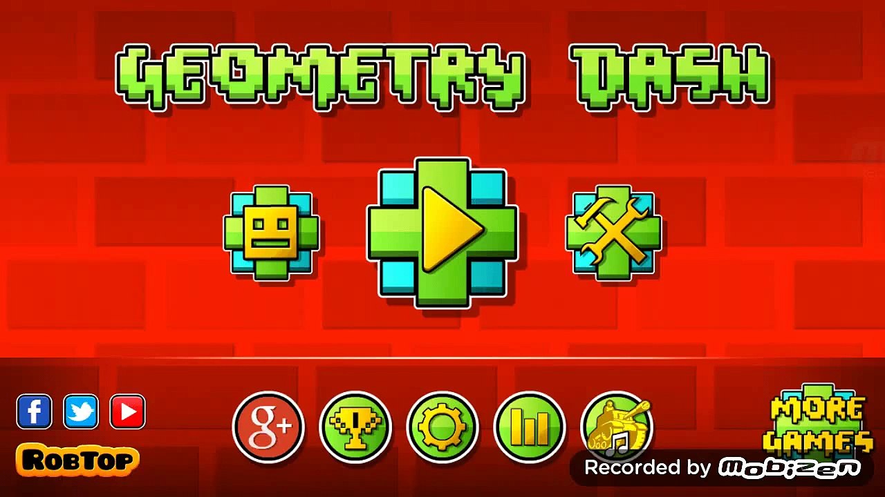 Minecraft in geometry dash !! "Geometry dash"