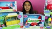 Peppa Pig Toys!! Speadboat Holiday Jet Campervan Playset Balloon Ride Peppa Pig B2cutecupc