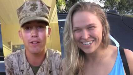 Ronda Rousey: Hell Yeah I'll Go to Marine Ball... But There's a Catch!