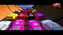 20 MCQUEEN COLORS!!! (Pink, Blue, Yellow) Disney Pixar #DINOCO Cars smashed by HULK!